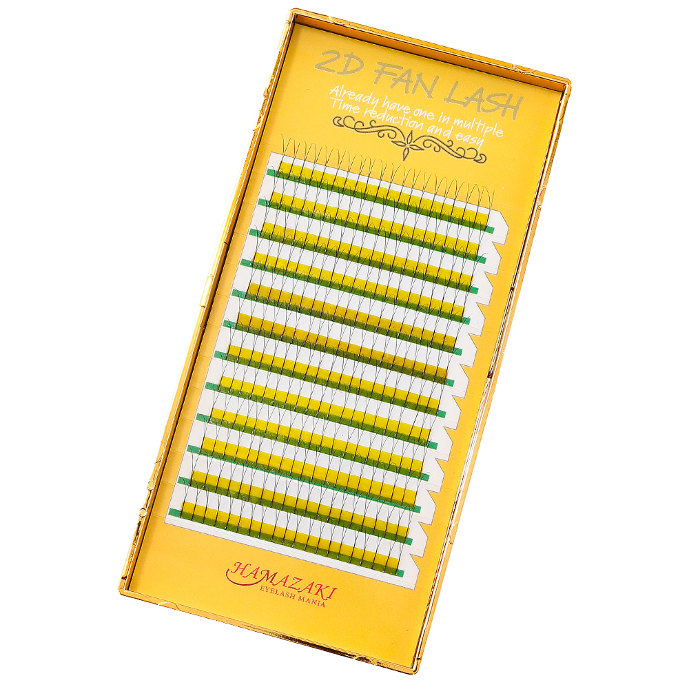  【カール感】2D FAN LASH Jカール