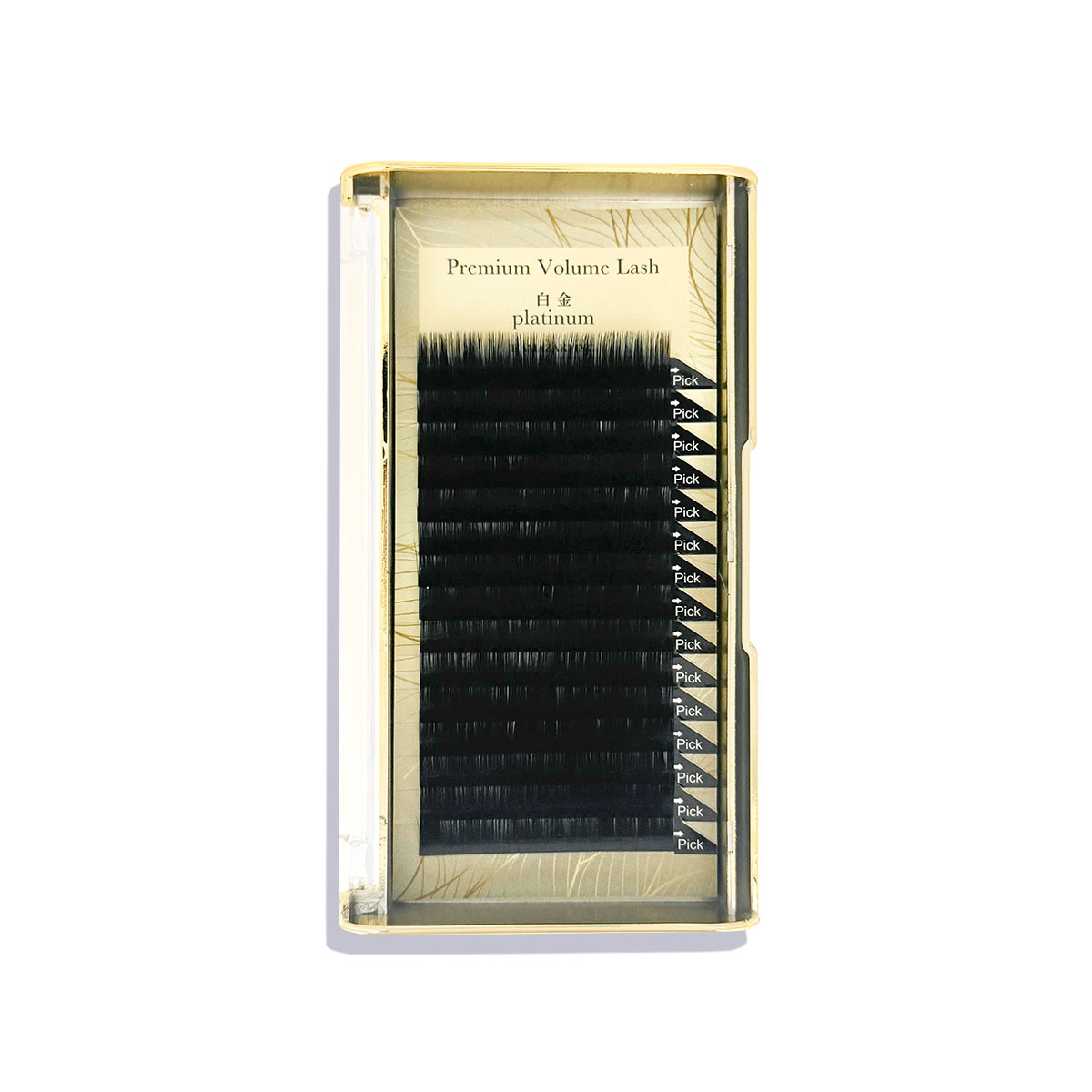 【ケース汚れ/破損】プレミアムボリュームラッシュ白金プラチナム Cカール