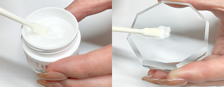 ラッシュリフトの2剤バームとしてセカンドリフティングクリーム